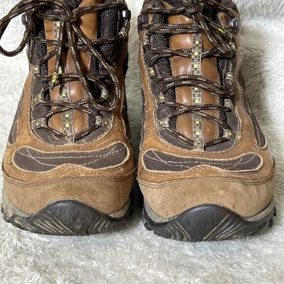 Merrell Continuum Boots 10 Brown Waterproof Vibram Soles READ - Picture 4 of 12